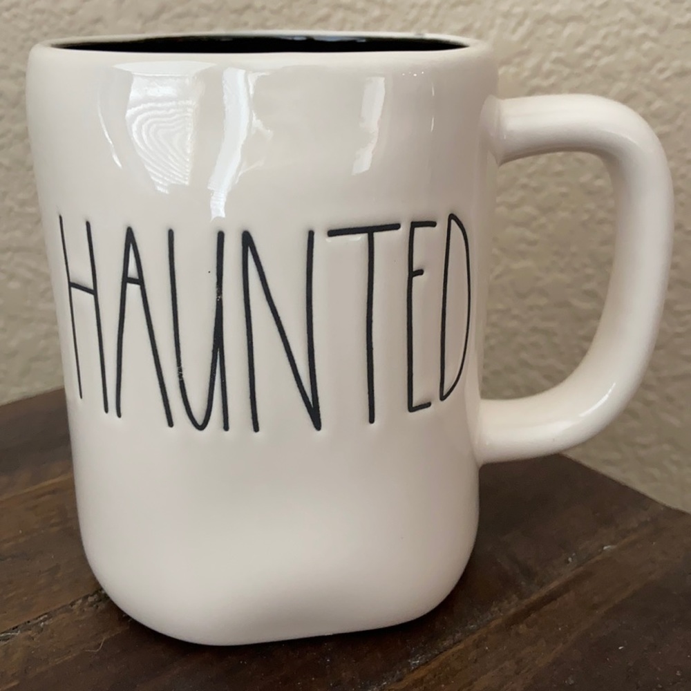 Rae Dunn HAUNTED mug